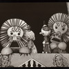 Scene from a puppet theatre performance of The Princess and the Clown at the Bábkové Divadlo Košice