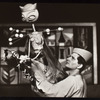 Scene from a puppet theatre performance of Twelve Months at the Loutkové Divadlo Radost Brno