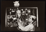 Scene from a puppet theatre performance of Twelve Months at the Loutkové Divadlo Radost Brno