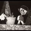 Scene from a puppet theatre performance of The Fairy-Tailes of Mr. Fairy-Tale at the Divadlo Dětí Plyeň