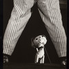 Scene from a puppet theatre performance of Pale Blue Peter at the Malé Divadlo České Budějovice