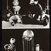 Two scenes from Czechoslovakian puppet theatre performances