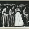 Helena Scott (Lily) and dancers in Me and Juliet