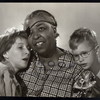 Publicity photo of Julie Harris, Ethel Waters, and Brandon de Wilde in the stage production The Member of the Wedding.