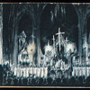 Design drawing for the pantomime The Miracle