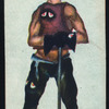 Costume design drawing for the pantomime The Miracle