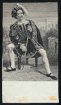 Edward Loomis Davenport as Benedick in Much Ado About Nothing