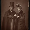 James Lewis and Mrs. G.H. Gilbert in A Night Off, Royal Strand Theatre 1886. 