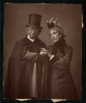 James Lewis and Mrs. G.H. Gilbert in A Night Off, Royal Strand Theatre 1886. 