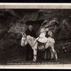 Walter's first ride on a narrow gauge mule, Manitou, Colo., May 10, 1897.