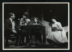 Sam Hatcher, Geoffrey Horne, Jane Fonda, and Hilda Brawner in the stage production No Concern of Mine