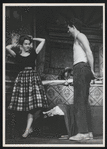Jane Fonda and Geoffrey Horne in the stage production No Concern of Mine