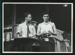 Ben Piazza and Geoffrey Horne in the stage production No Concern of Mine