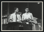 Ben Piazza and Geoffrey Horne in the stage production No Concern of Mine