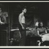 Tom Hatcher, Geoffrey Horne, and Jane Fonda in the stage production No Concern of Mine