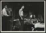 Tom Hatcher, Geoffrey Horne, and Jane Fonda in the stage production No Concern of Mine