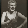 Elaine Stritch (Peggy Porterfield) in the 1954 revival of On Your Toes