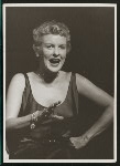 Elaine Stritch (Peggy Porterfield) in the 1954 revival of On Your Toes