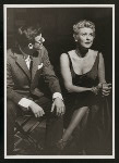 Bobby Van (Phil Dolan III) and Elaine Stritch (Peggy Porterfield) in the 1954 revival of On Your Toes