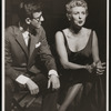 Bobby Van (Phil Dolan III) and Elaine Stritch (Peggy Porterfield) in the 1954 revival of On Your Toes