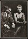 Bobby Van (Phil Dolan III) and Elaine Stritch (Peggy Porterfield) in the 1954 revival of On Your Toes