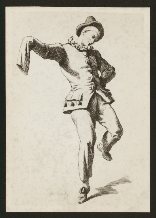 Peppe Nappa (Commedia del' Arte Character) - NYPL Digital Collections