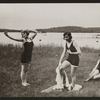 Greta Garbo, Tyra Ryman and Iréne Zetterberg in the motion picture Luffar-Petter