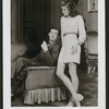 The Dan Tobin and Katherine Hepburn in the stage production of The Philadelphia Story.