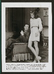 The Dan Tobin and Katherine Hepburn in the stage production of The Philadelphia Story.