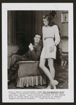Dan Tobin and Katharine Hepburn in the stage production The Philadelphia Story
