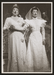 Helen Traubel (Fauna) and Judy Tyler (Suzy) in Pipe Dream