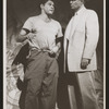 Mike Kellin (Hazel) and Rufus Smith (Jim Blaikey) in Pipe Dream