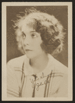 Autographed photo of Zasu Pitts.