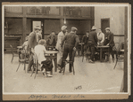Scene from the 1916 silent film Reggie Mixes In