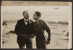 Scene from the 1916 silent film Reggie Mixes In