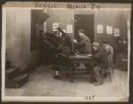 Scene from the 1916 silent film Reggie Mixes In