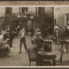 Scene from the 1916 silent film Reggie Mixes In