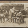 Scene from the 1916 silent film Reggie Mixes In