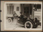 Scene from the 1916 silent film Reggie Mixes In
