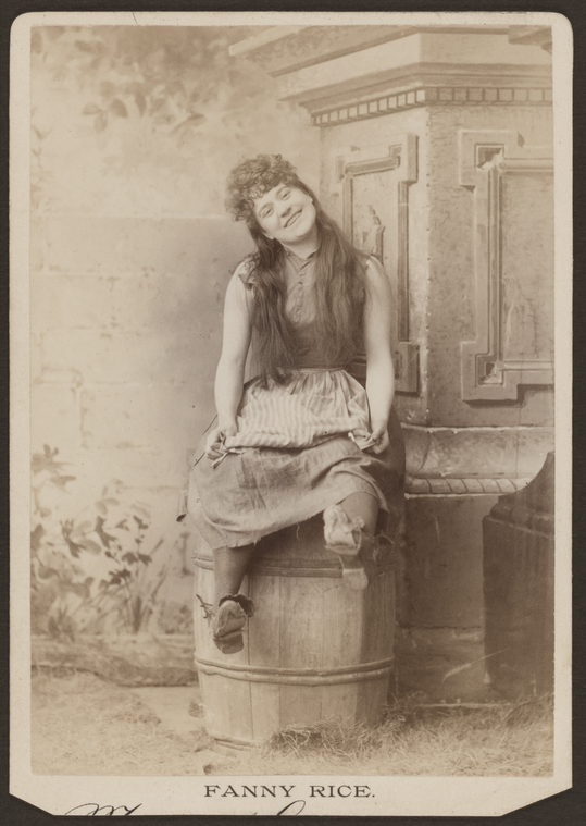 Fanny Rice - NYPL Digital Collections
