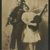 Publicity photograph of Oscar Sabo and Lisa Weise