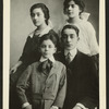 Dore Schary (front row, left) with his brother and sisters