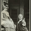 Geraldine McEwan and John Gielgud in The School for Scandal.