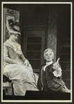 Geraldine McEwan and John Gielgud in The School for Scandal.