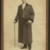 Publicity photograph of William Gillette in his stage adaptation Sherlock Holmes