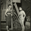 Mary Martin (Nellie Forbush) and nurse in South Pacific