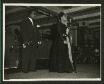 Cootie Williams and Ella Fitzgerald in concert at the Stage Door Canteen