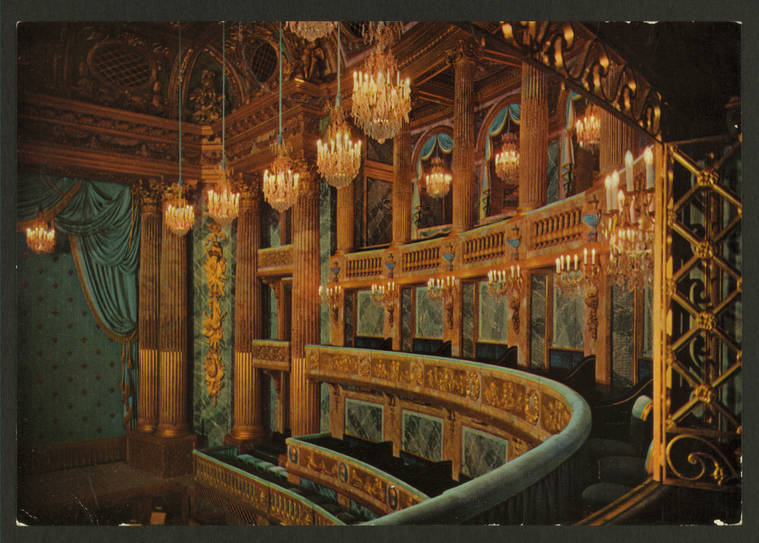 Theatres France Versailles Salle de L'Opera NYPL Digital Collections
