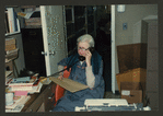 Babette Craven, staff member in the Billy Rose Theatre Division of The New York Public Library for the Performing Arts.
