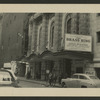 Marquee of the Lyceum Theatre advertising the stage production The Brass Ring